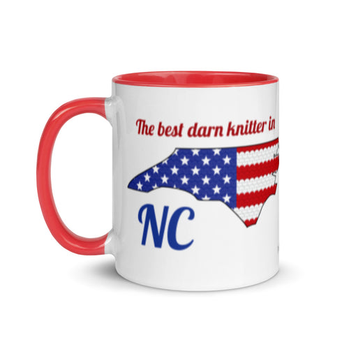 The Best Darn Knitter in NC mug